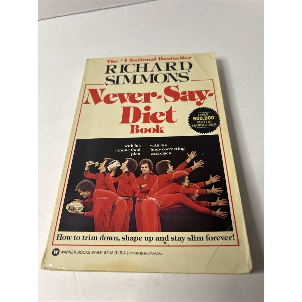 Richard Simmons Never-Say-Diet Book 1980